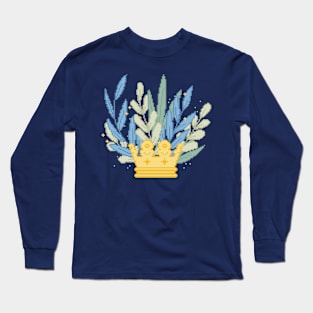 Pixel Crown Long Sleeve T-Shirt